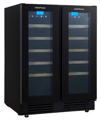 Винный шкаф Cellar Private CP042-2TBH черный